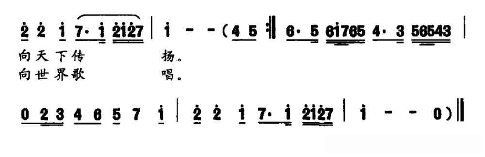 丝绸之路（李幼容词 龚耀年曲）