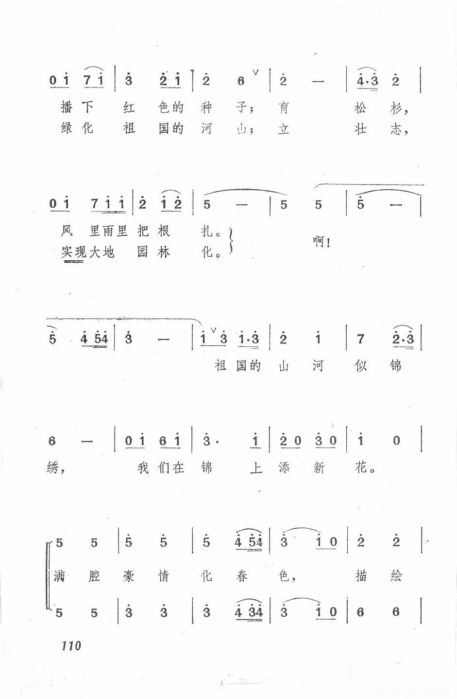 我们是年轻的育林人