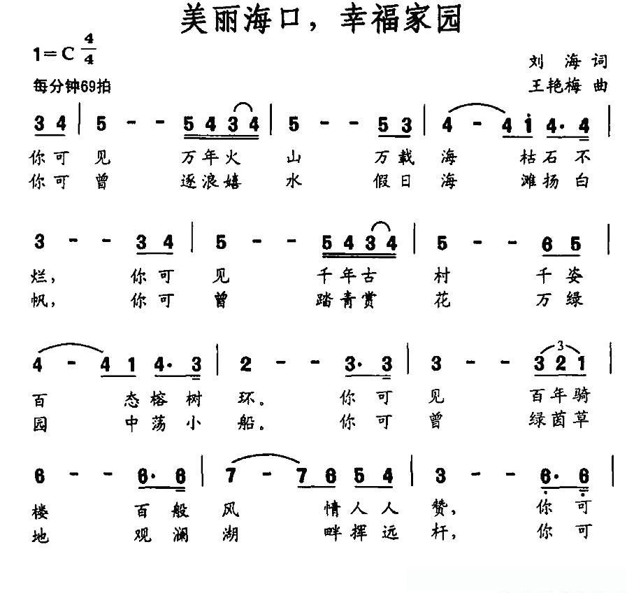 美丽海口,幸福家园