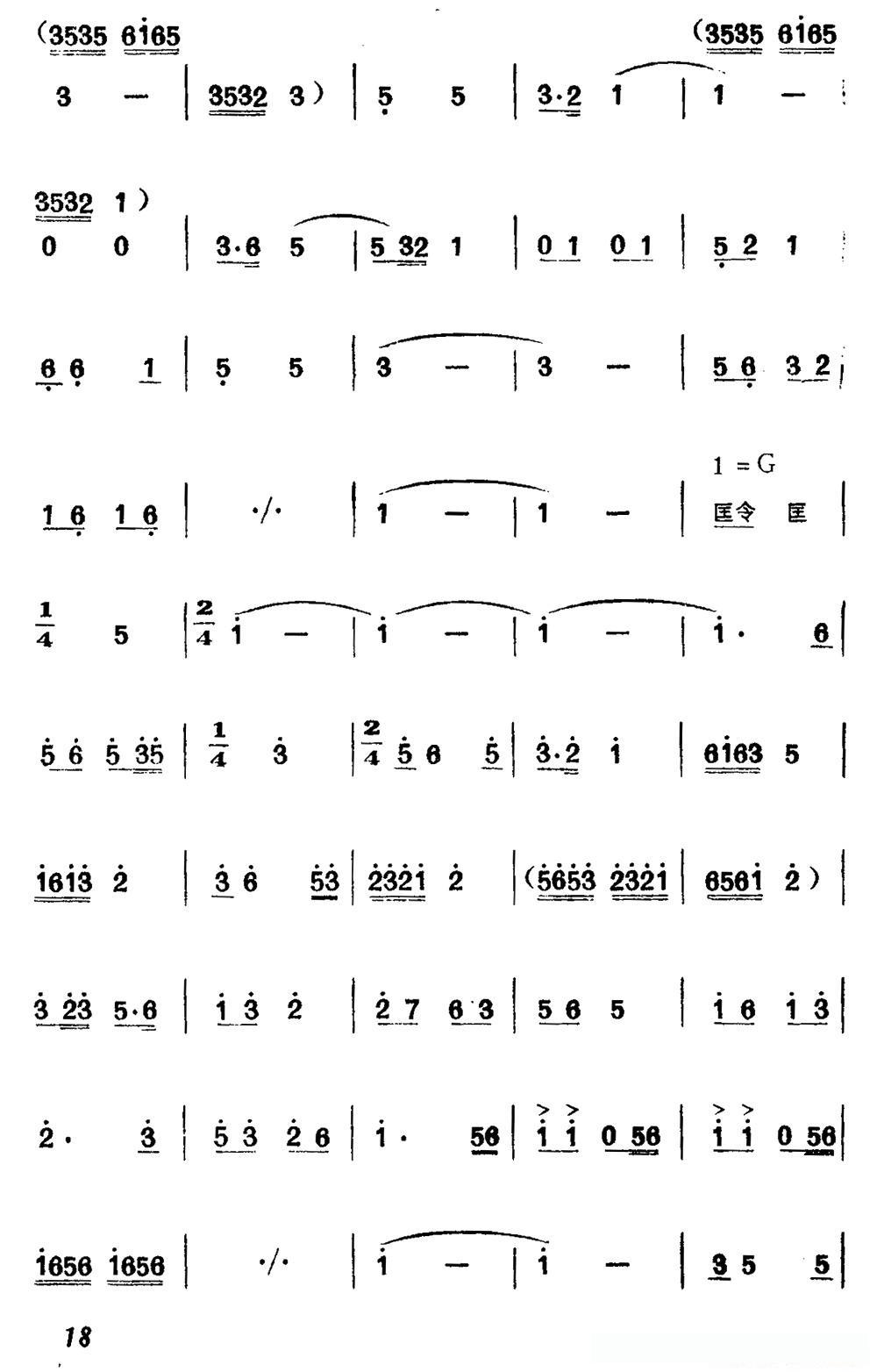 公社社员闹春耕（唢呐独奏）