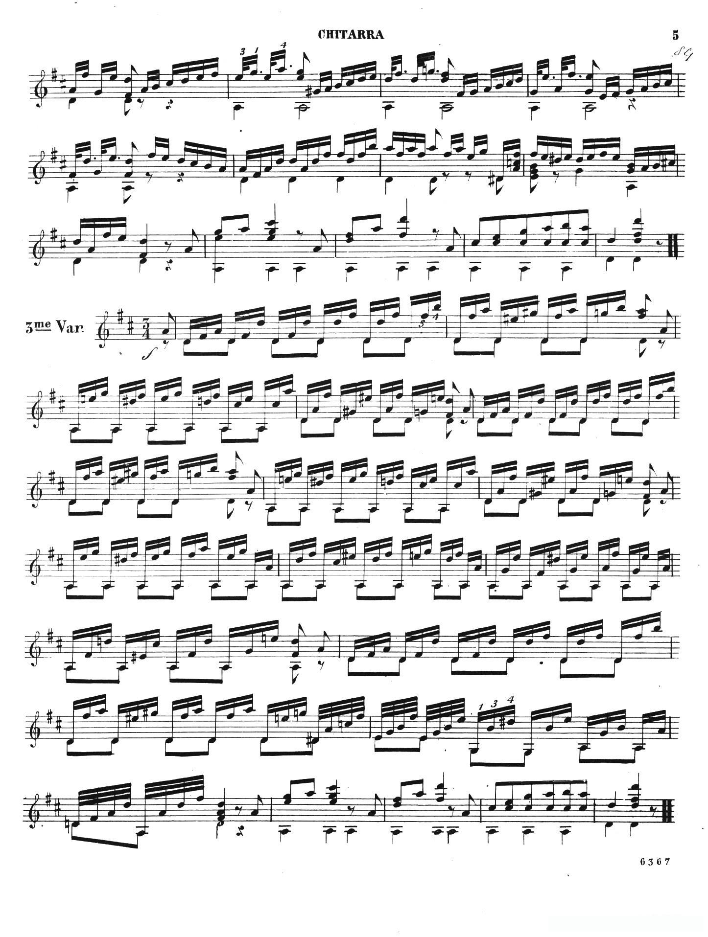 Carulli Op.364（古典吉他）