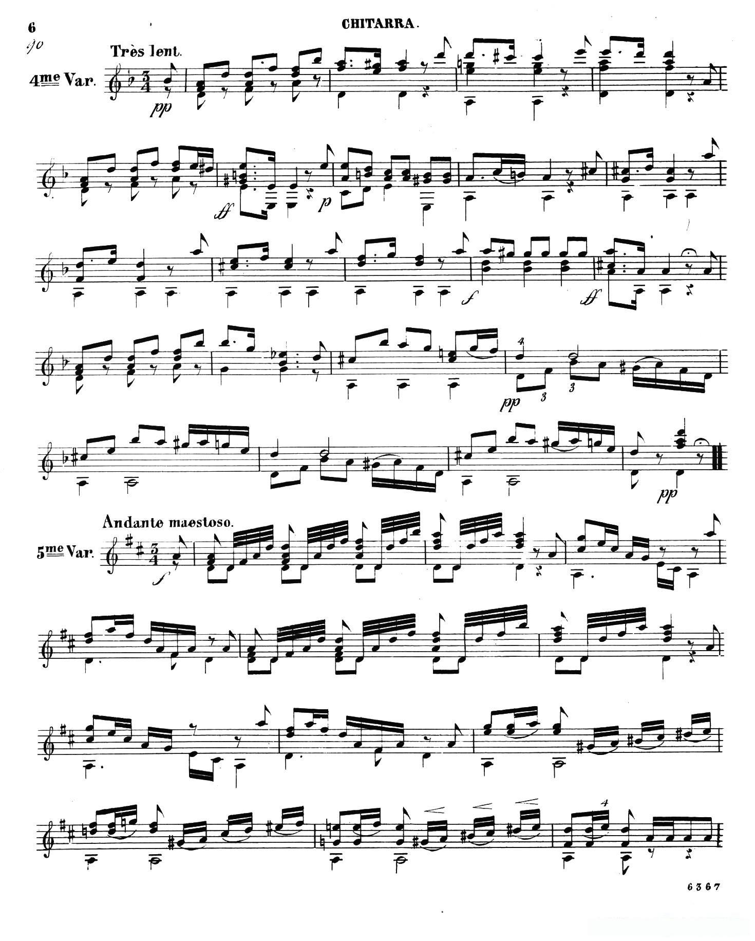 Carulli Op.364（古典吉他）