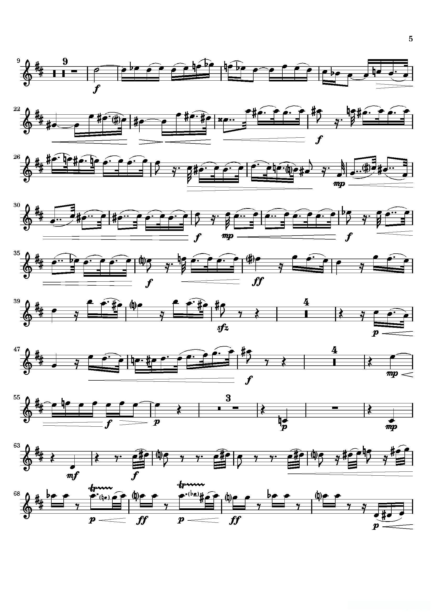 Movement(四重奏高音萨克斯分谱)