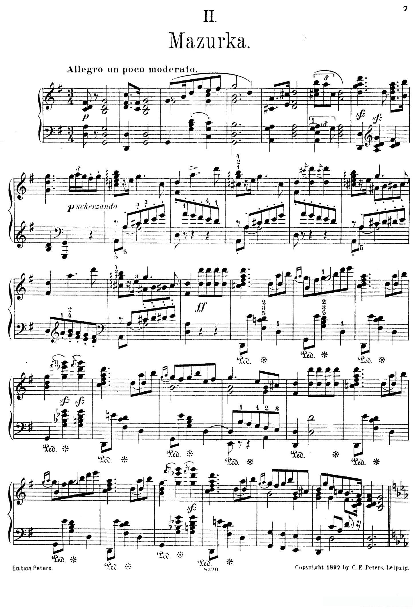 4首波兰民族舞曲 Op.55（Ⅱ）