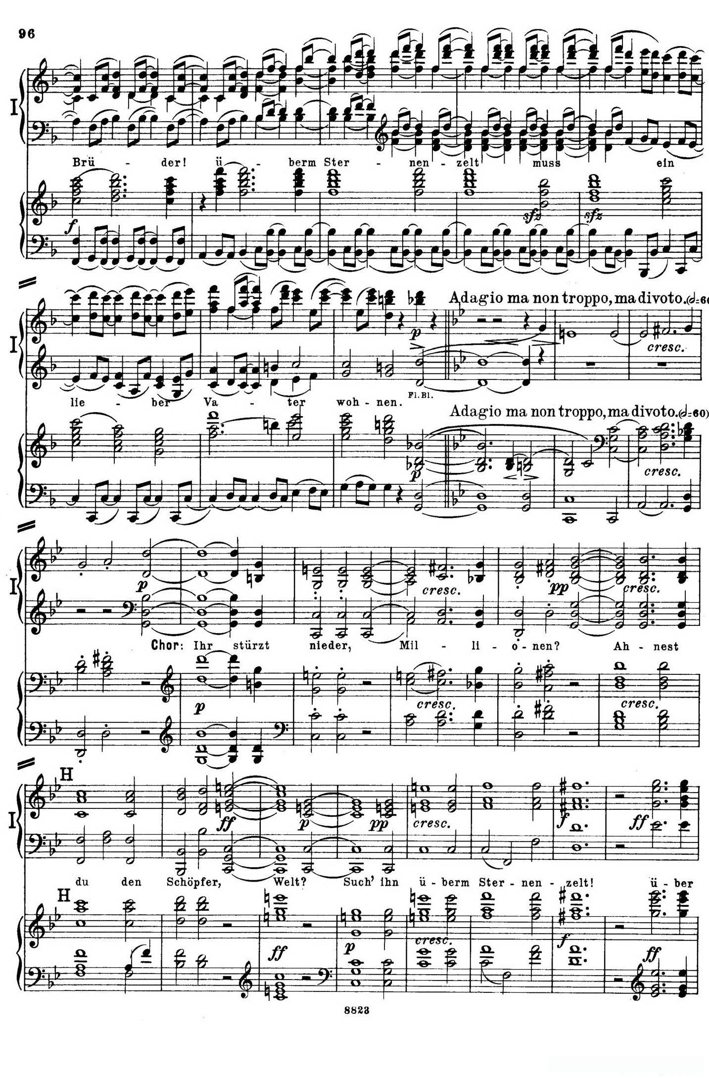 d小调第九交响曲 Op.125(双钢琴P93——102)