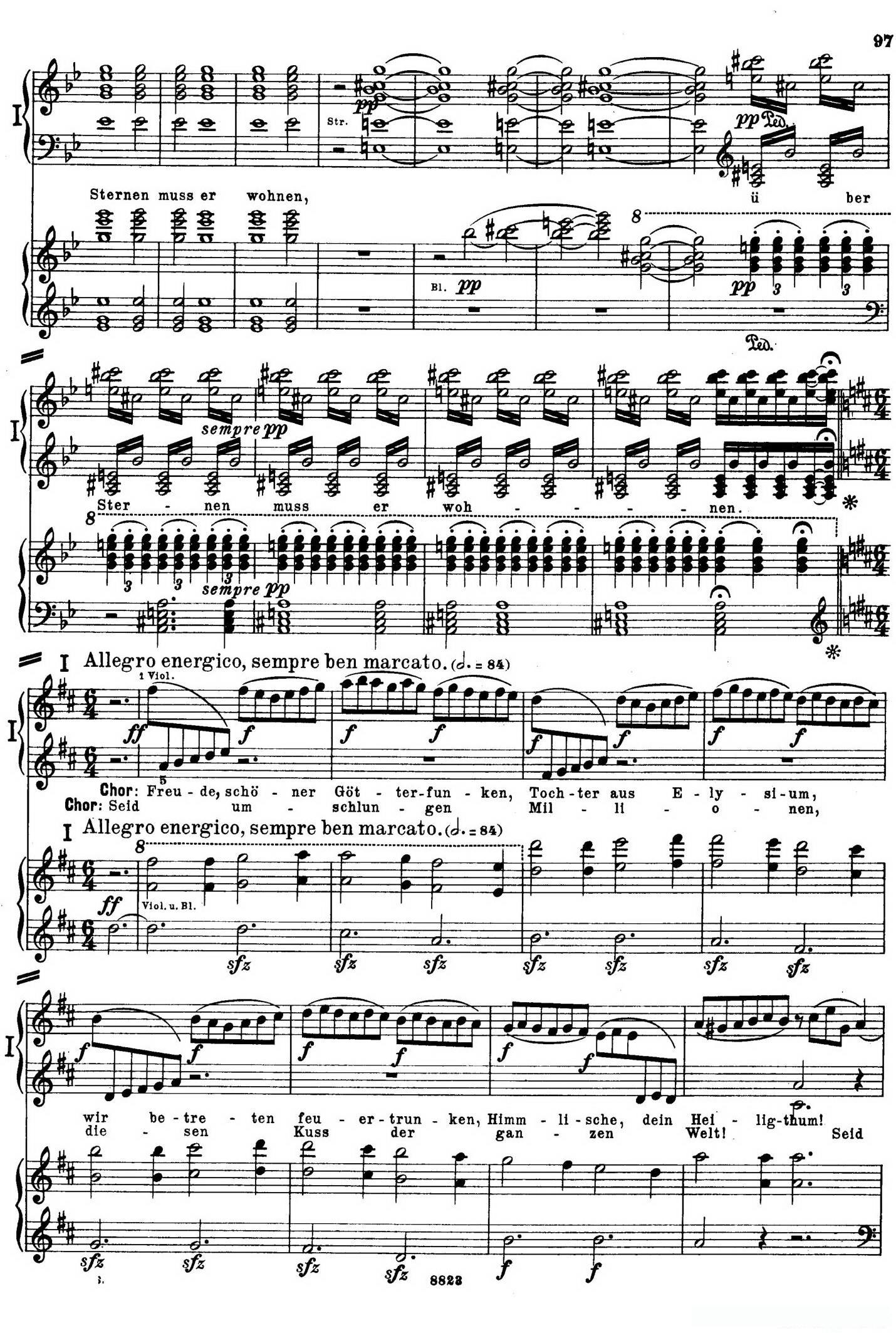 d小调第九交响曲 Op.125(双钢琴P93——102)