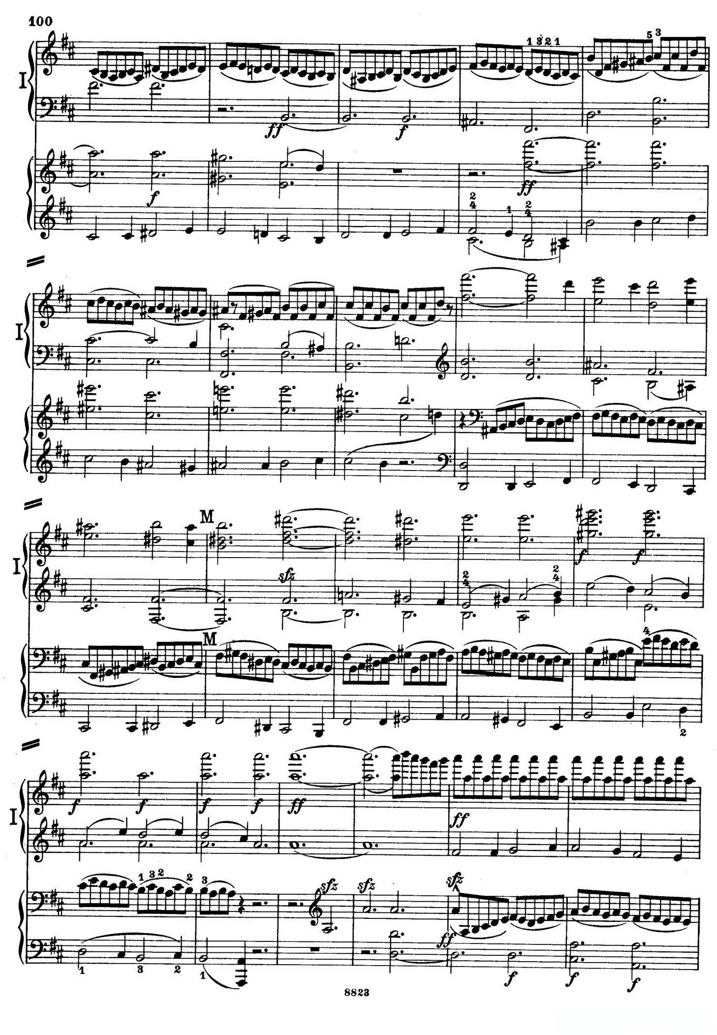 d小调第九交响曲 Op.125(双钢琴P93——102)
