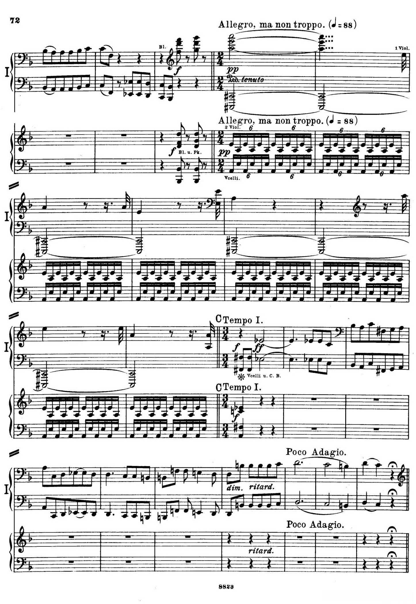 d小调第九交响曲 Op.125（双钢琴P63——72）