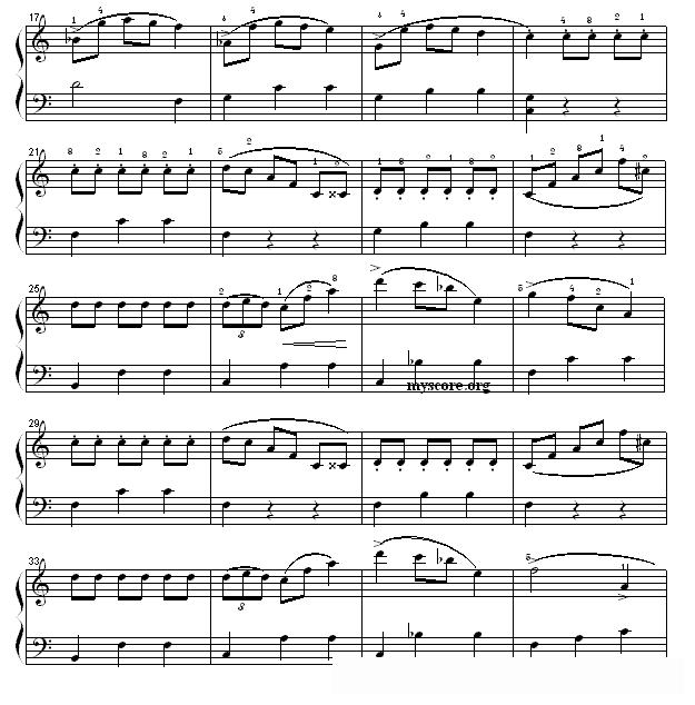 华丽大圆舞曲(简易版)
