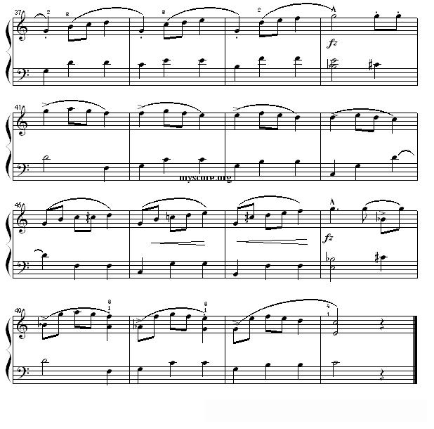 华丽大圆舞曲（简易版）