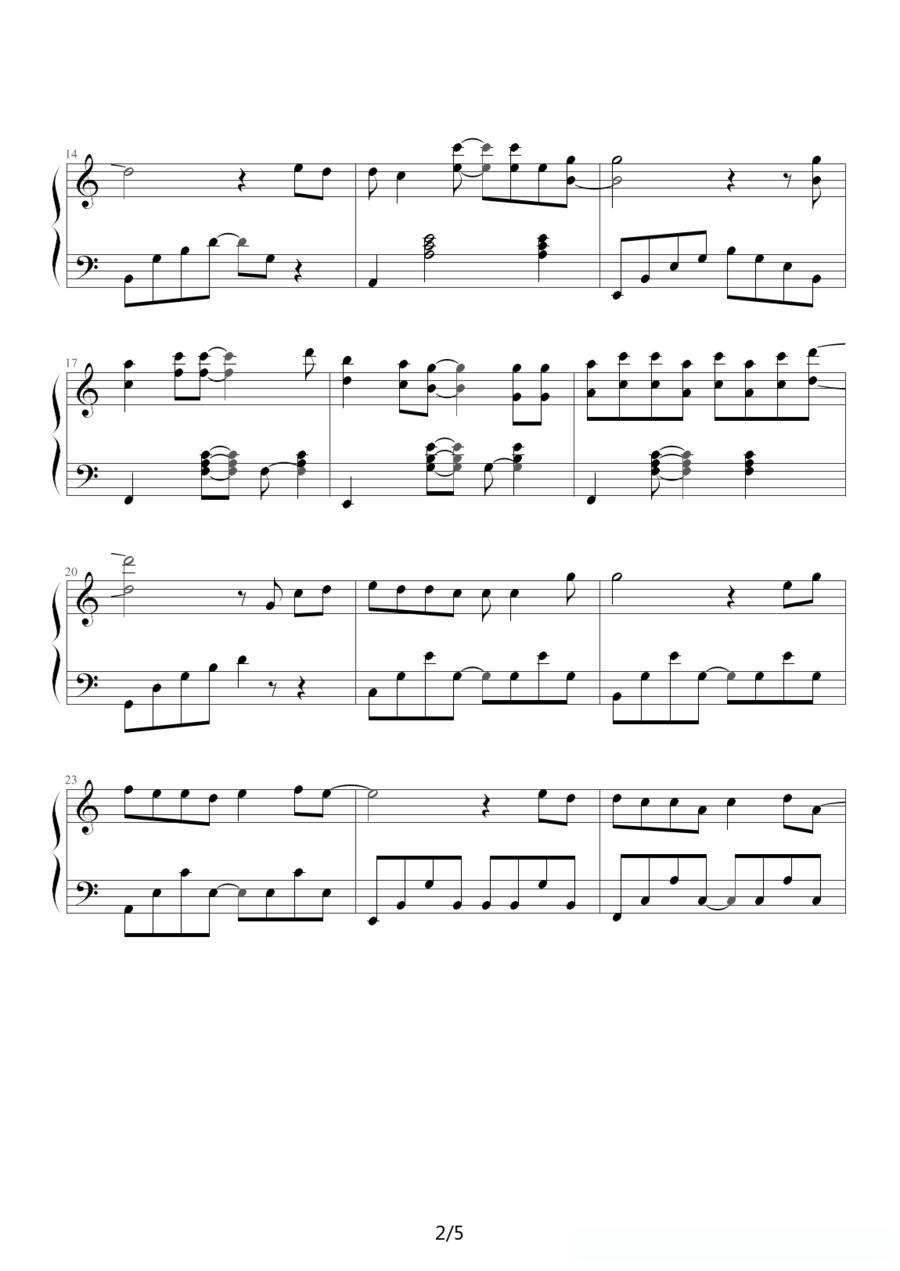 情非得已（richardson改编版）