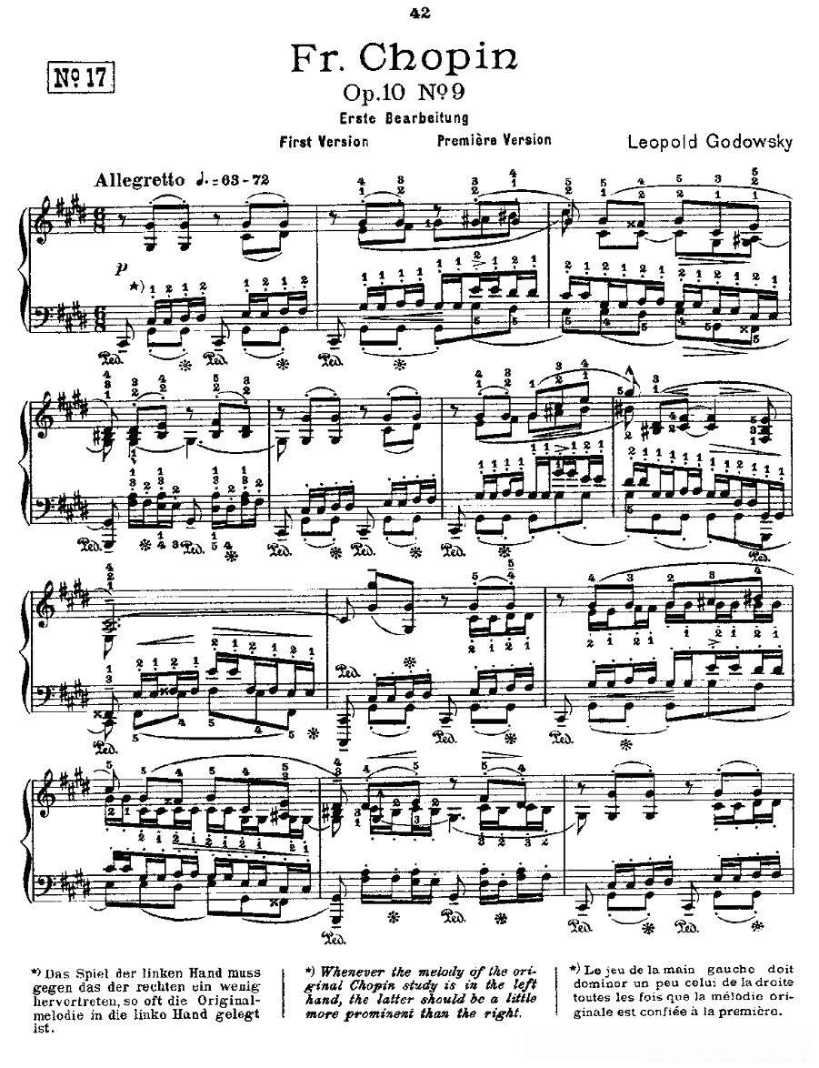 肖邦《练习曲》Fr.Chopin Op.10 No9-1