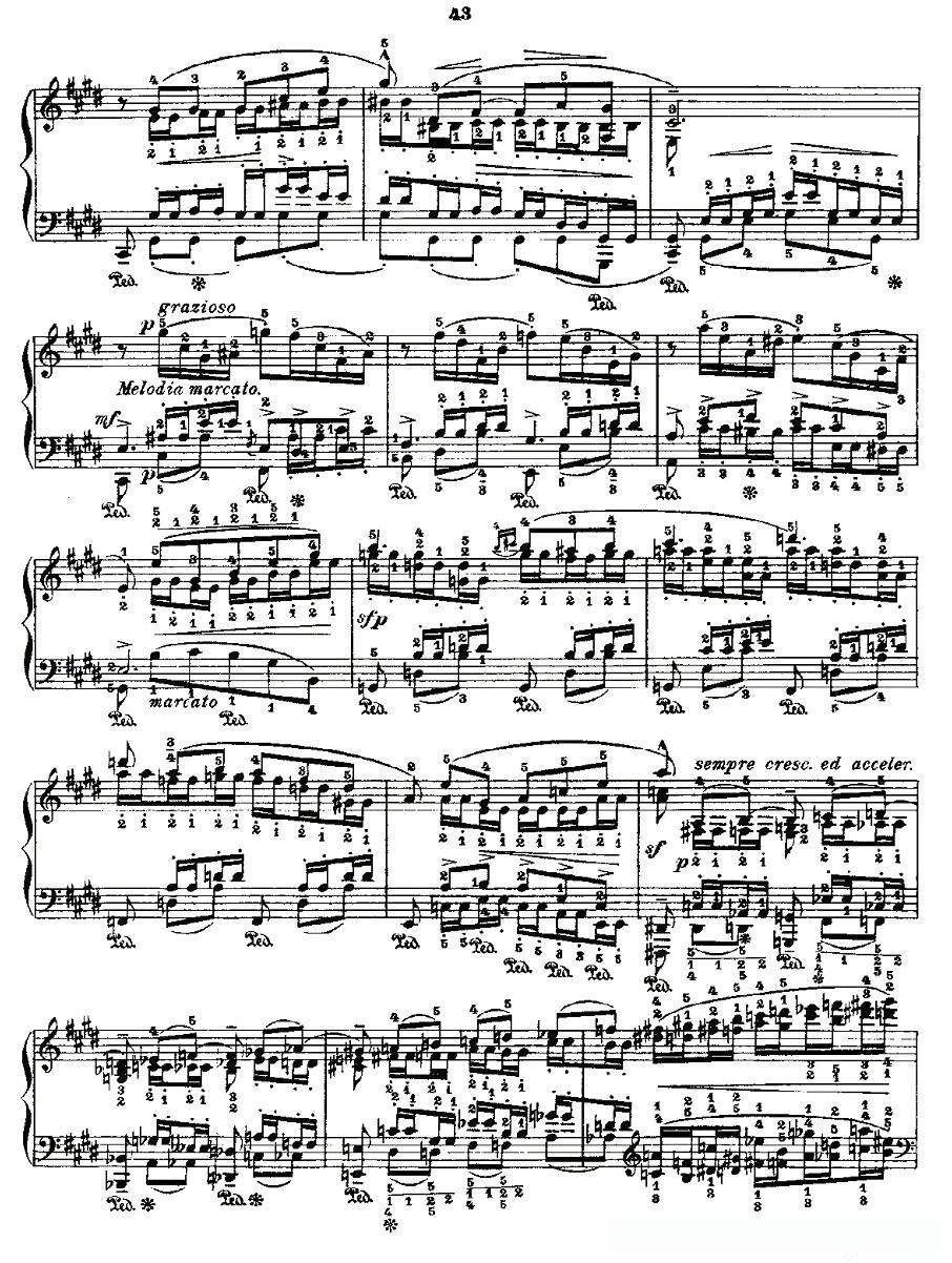 肖邦《练习曲》Fr.Chopin Op.10 No9-1