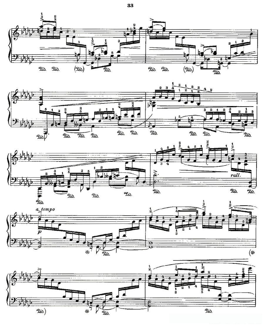 肖邦《练习曲》Fr.Chopin Op.10 No8-2