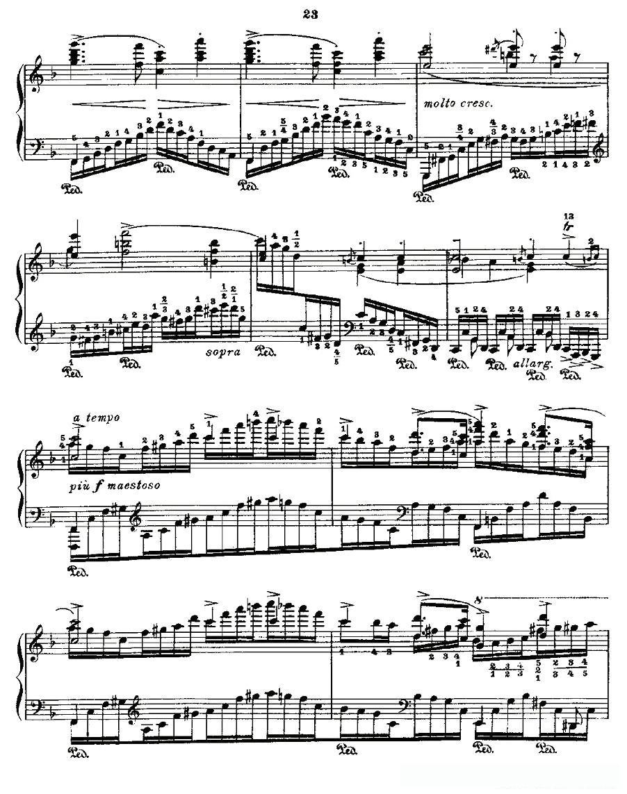 肖邦《练习曲》Fr.Chopin Op.10 No8-1