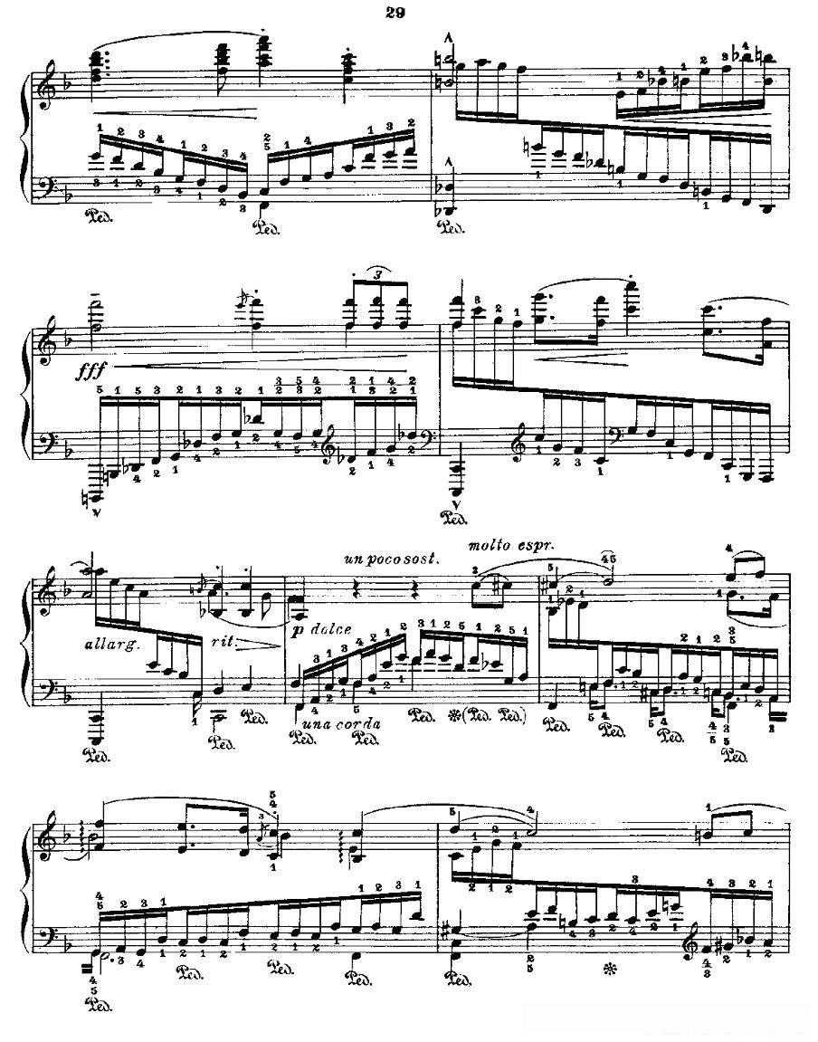 肖邦《练习曲》Fr.Chopin Op.10 No8-1