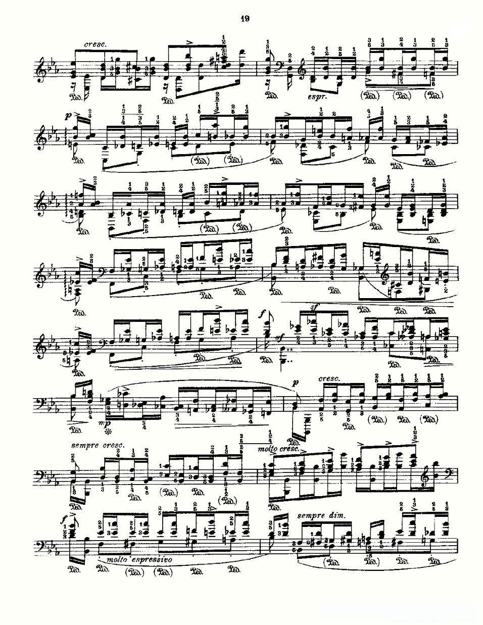 肖邦《练习曲》Fr.Chopin Op.10 No7-3