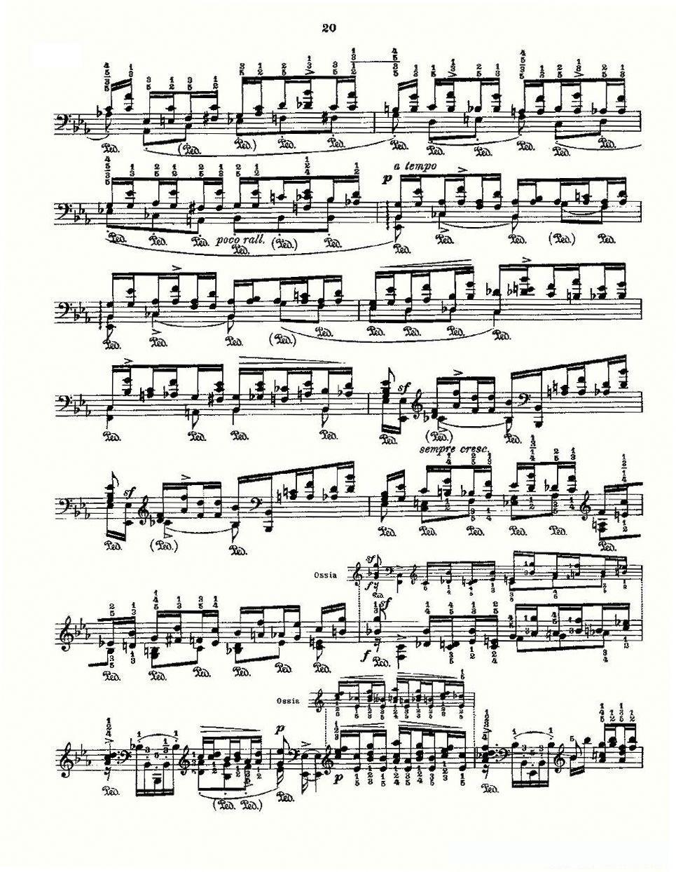 肖邦《练习曲》Fr.Chopin Op.10 No7-3