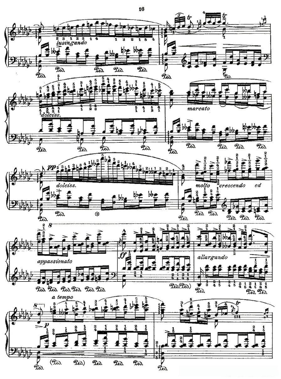 肖邦《练习曲》Fr.Chopin Op.10 No7-2