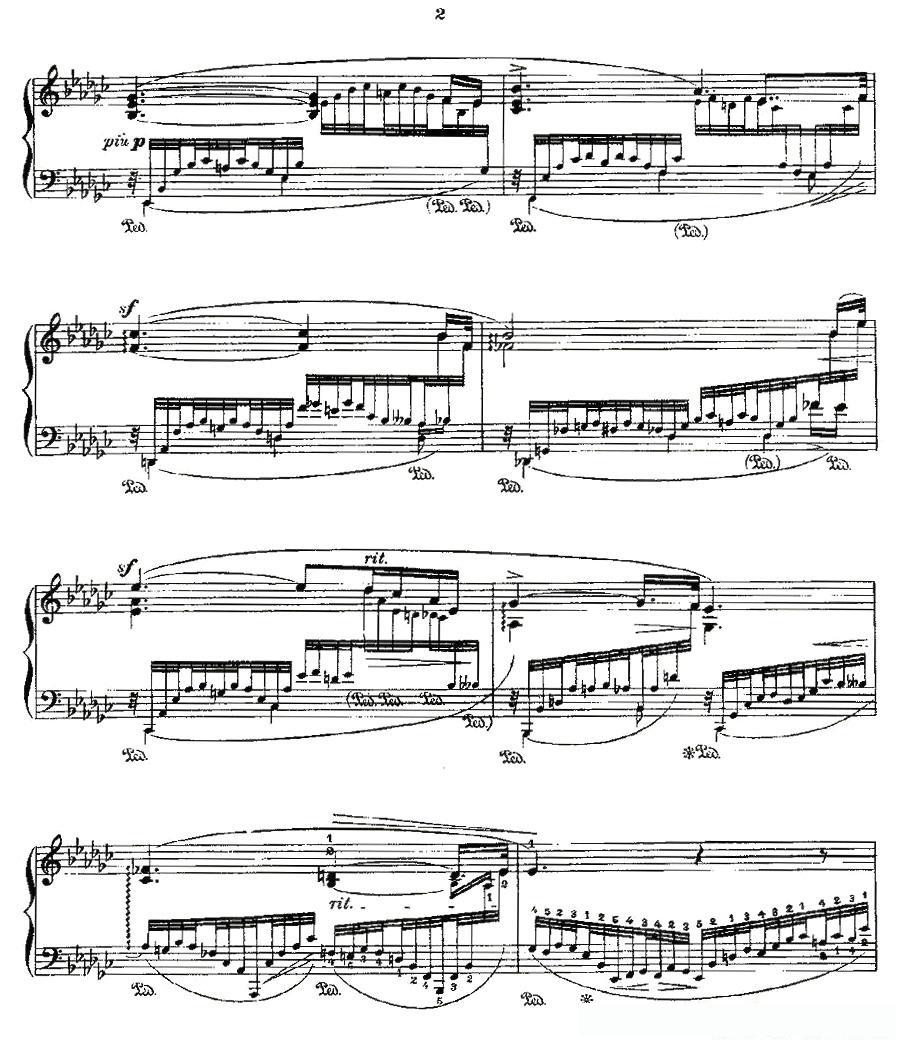 肖邦《练习曲》Fr.Chopin Op.10 No6