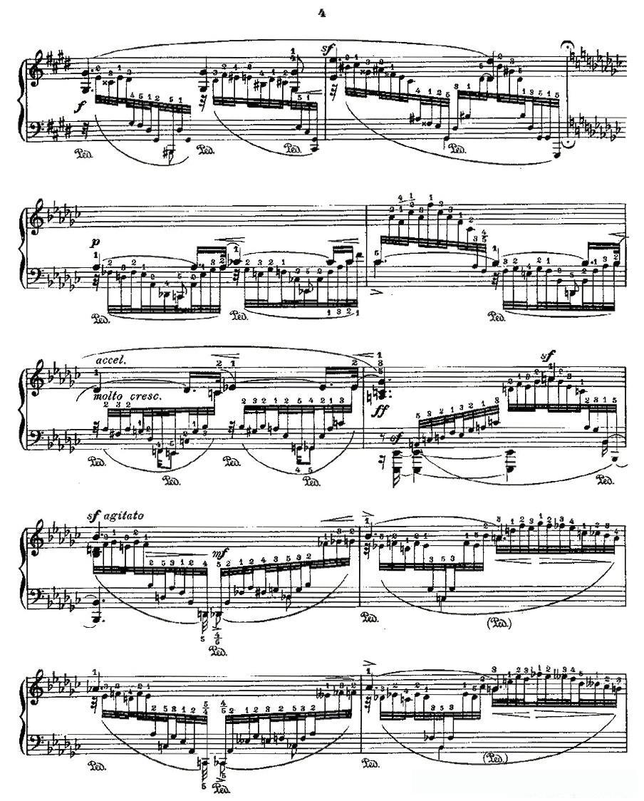 肖邦《练习曲》Fr.Chopin Op.10 No6