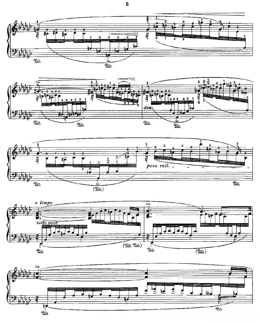 肖邦《练习曲》Fr.Chopin Op.10 No6