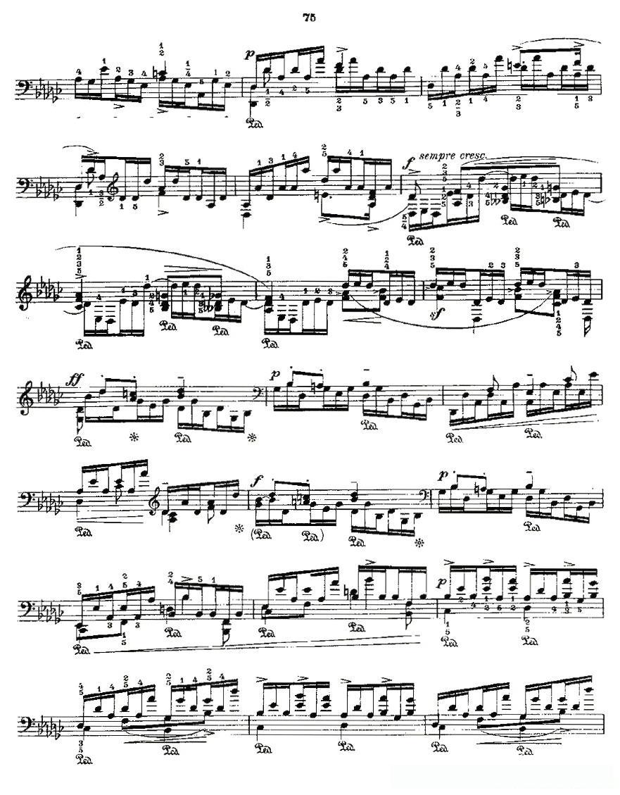 肖邦《练习曲》Fr.Chopin Op.10 No5-7