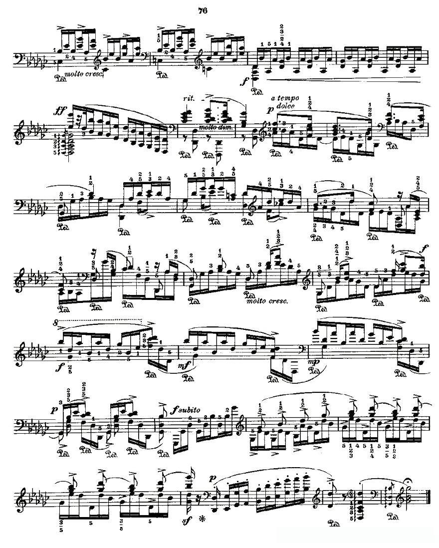 肖邦《练习曲》Fr.Chopin Op.10 No5-7
