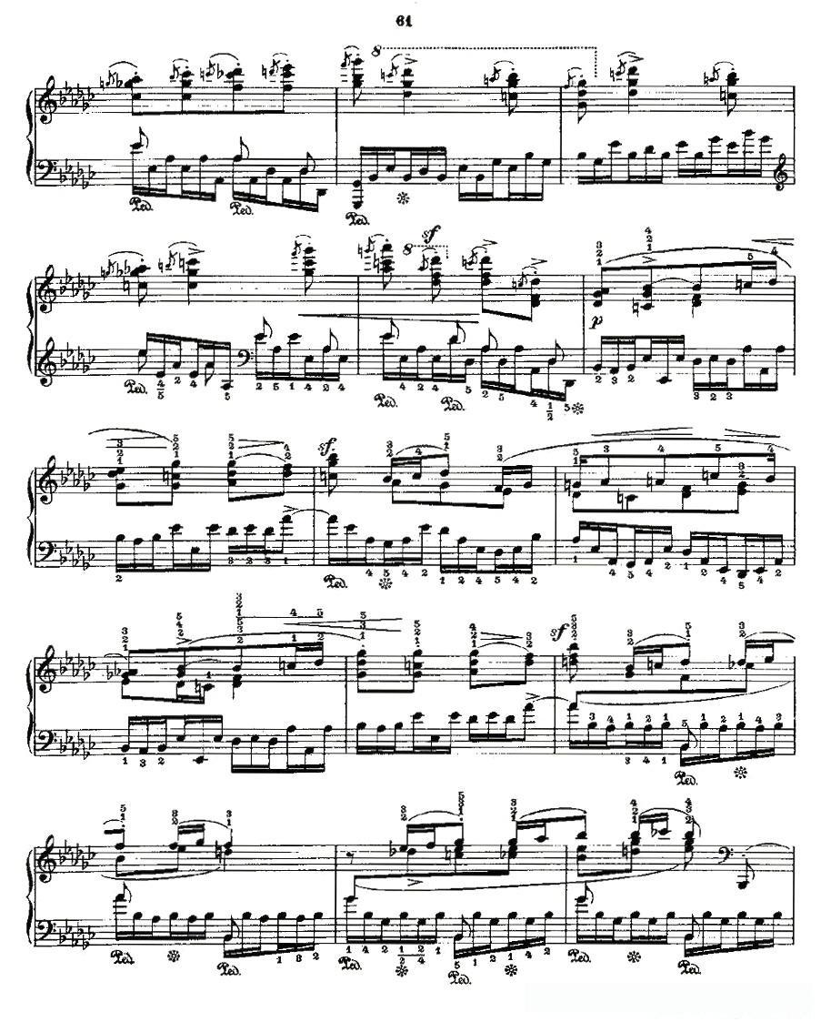 肖邦《练习曲》Fr.Chopin Op.10 No5-5
