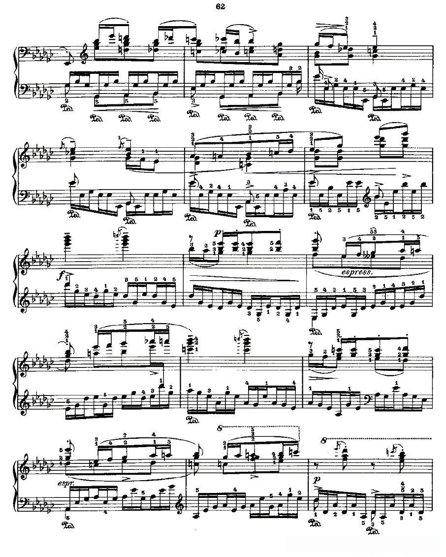 肖邦《练习曲》Fr.Chopin Op.10 No5-5