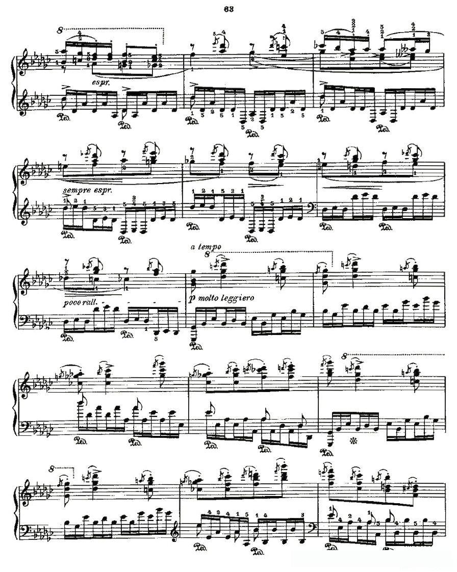 肖邦《练习曲》Fr.Chopin Op.10 No5-5