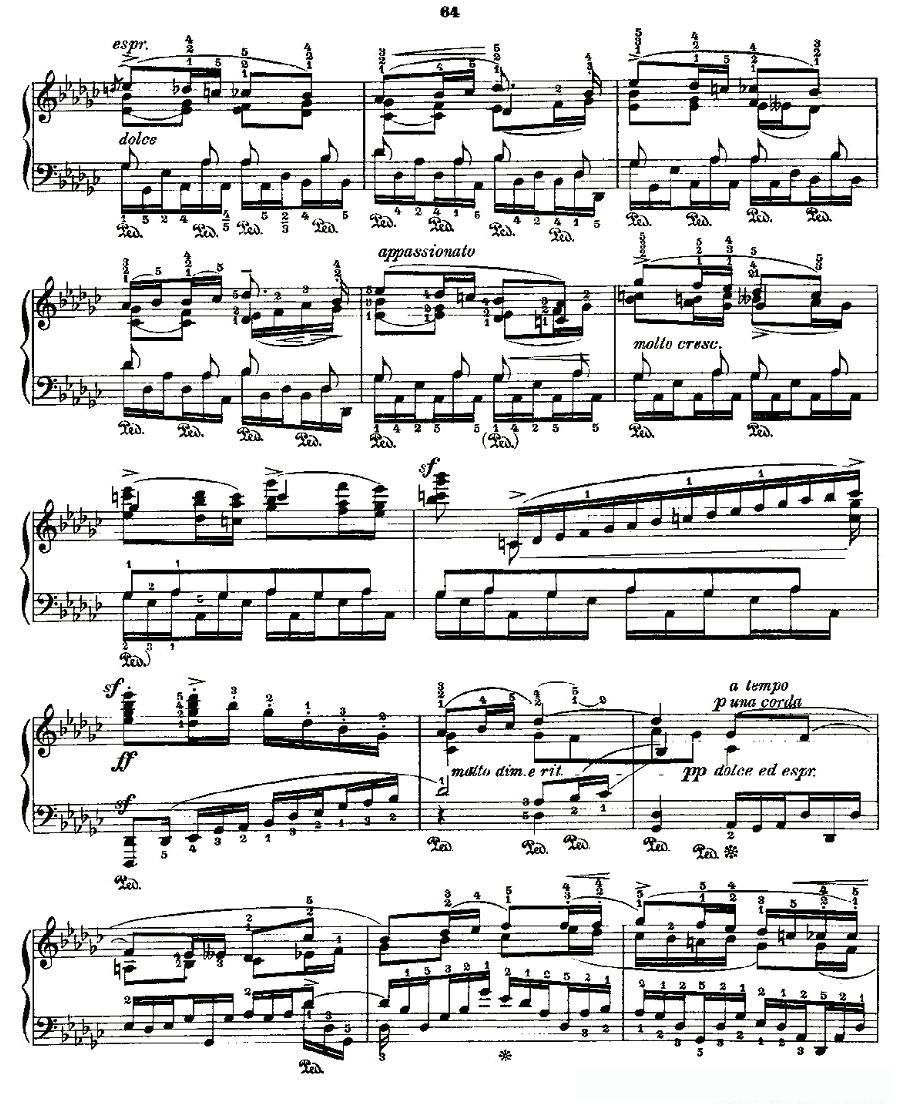肖邦《练习曲》Fr.Chopin Op.10 No5-5