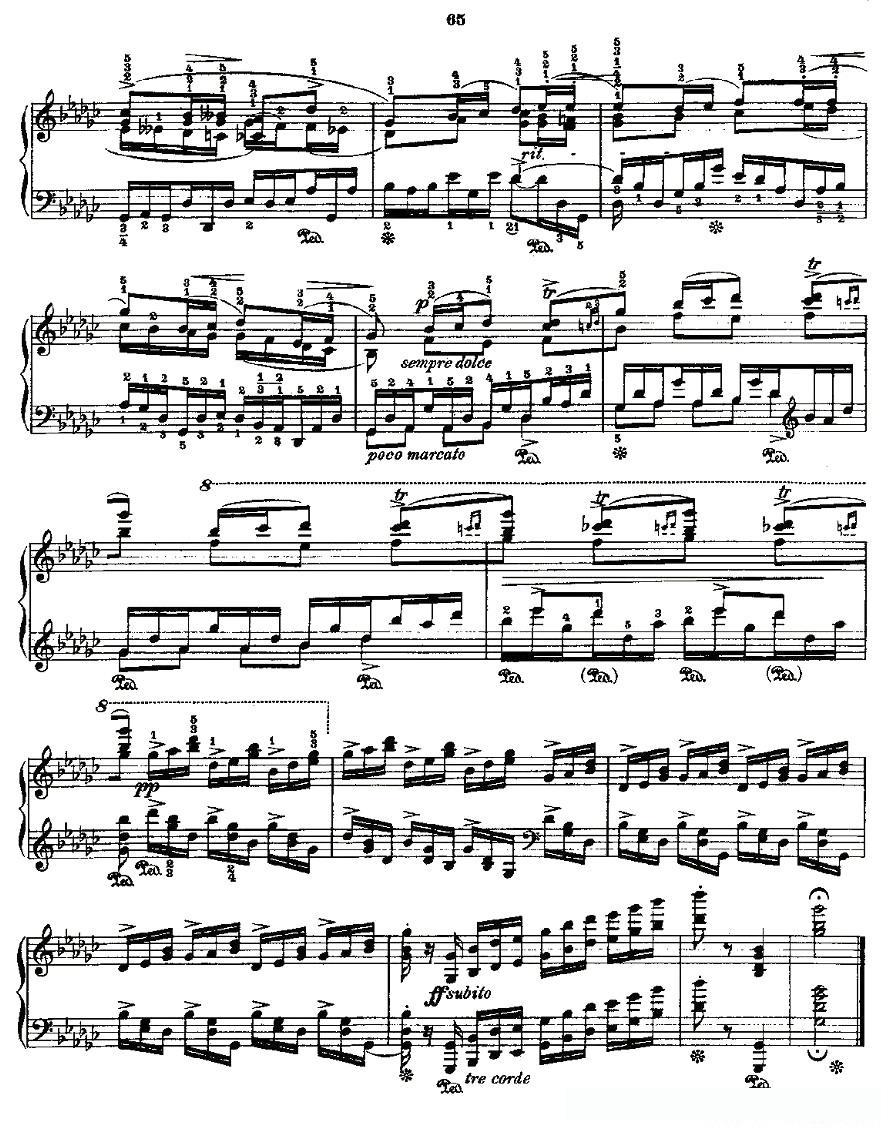 肖邦《练习曲》Fr.Chopin Op.10 No5-5
