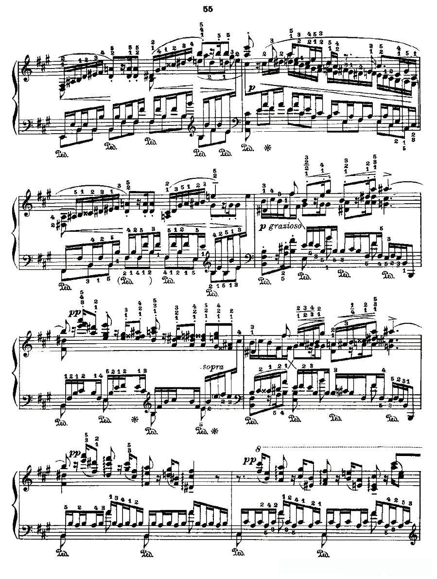 肖邦《练习曲》Fr.Chopin Op.10 No5-4