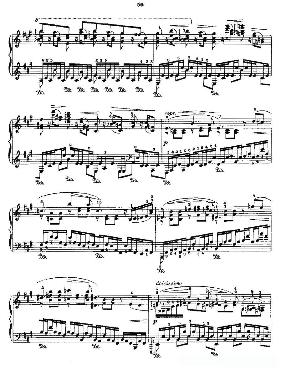 肖邦《练习曲》Fr.Chopin Op.10 No5-4