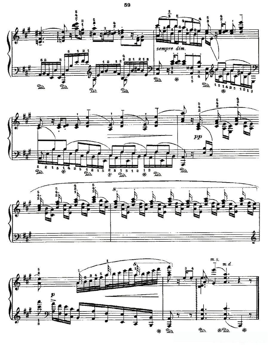 肖邦《练习曲》Fr.Chopin Op.10 No5-4