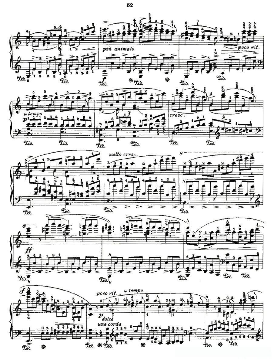 肖邦《练习曲》Fr.Chopin Op.10 No5-3