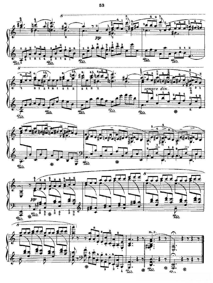 肖邦《练习曲》Fr.Chopin Op.10 No5-3