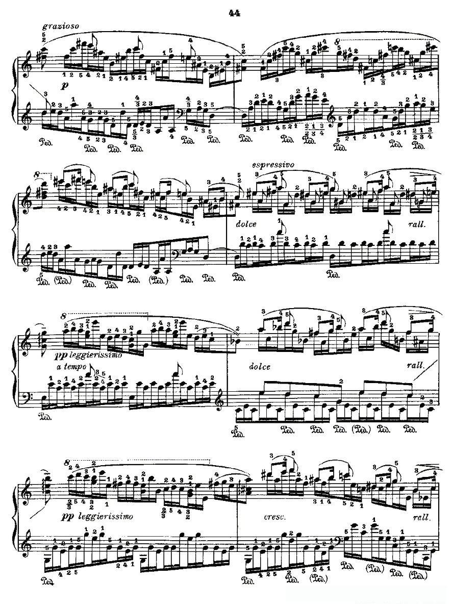 肖邦《练习曲》Fr.Chopin Op.10 No5-2