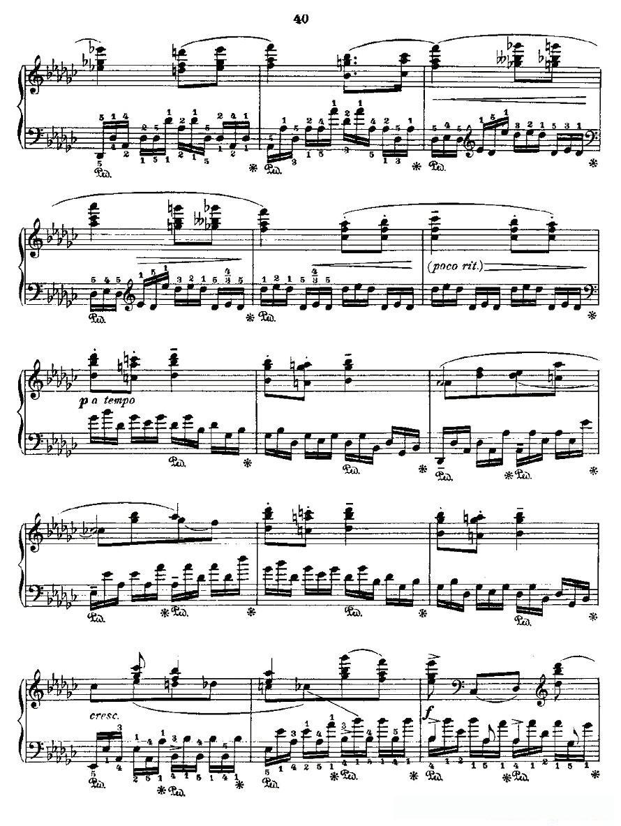 肖邦《练习曲》Fr.Chopin Op.10 No5-1