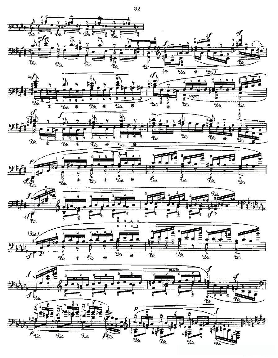肖邦《练习曲》Fr.Chopin Op.10 No4