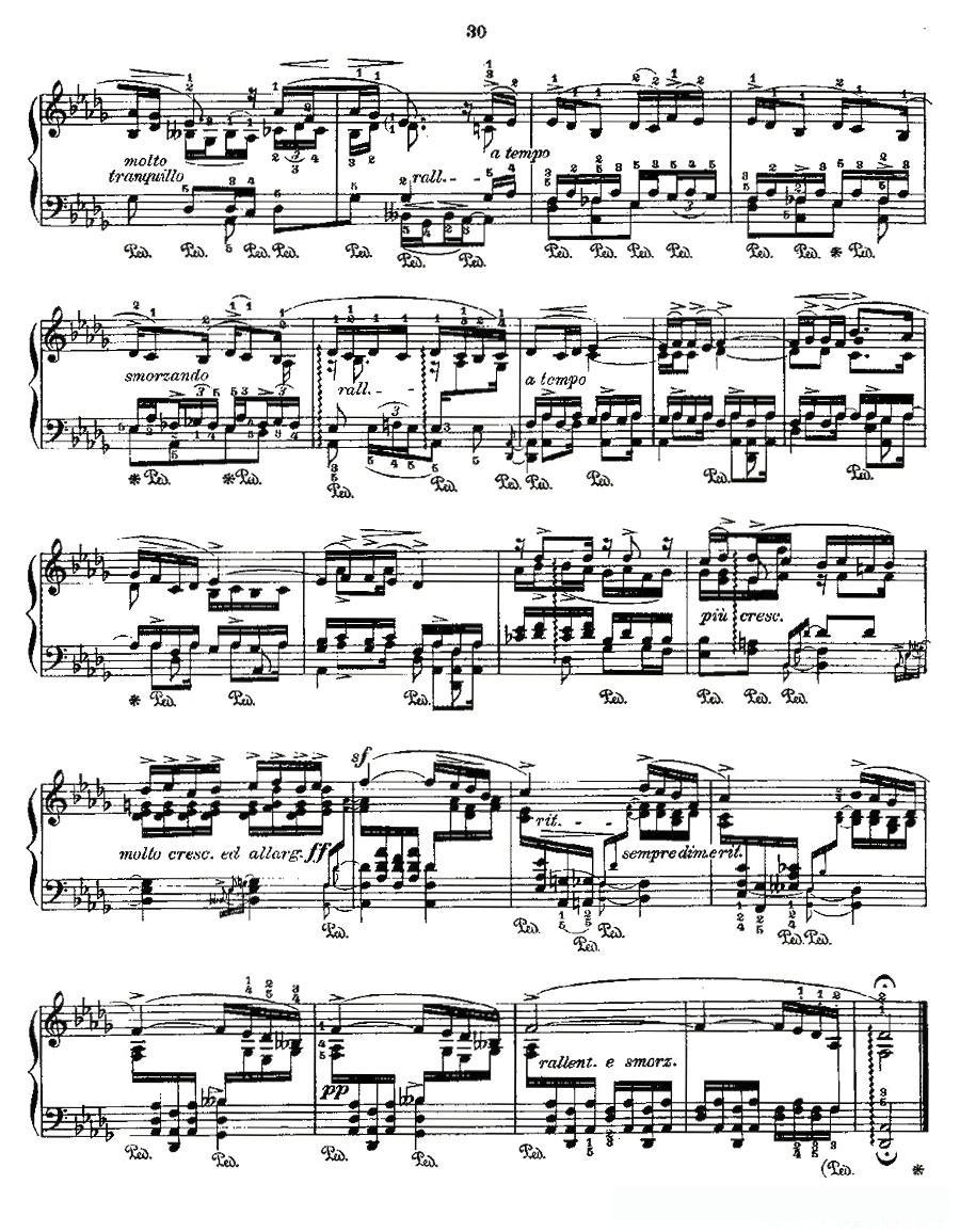 肖邦《练习曲》Fr.Chopin Op.10 No3
