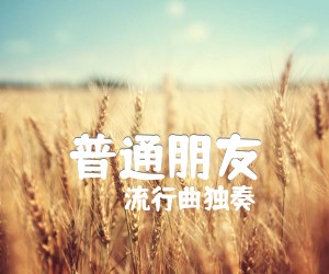 《普通朋友吉他谱》_流行曲独奏_指弹_吉他图片谱6张