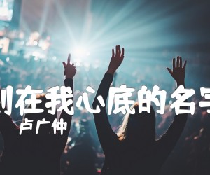 《刻在我心底的名字吉他谱》_卢广仲_未知调_吉他图片谱2张